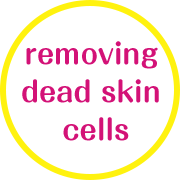 removing dead skin cells